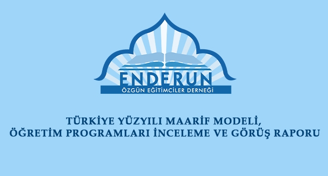 TÜRKİYE YÜZYILI MAARİF  MODELİ,  ÖĞRETİM PROGRAMLARI  İNCELEME VE GÖRÜŞ  RAPORU