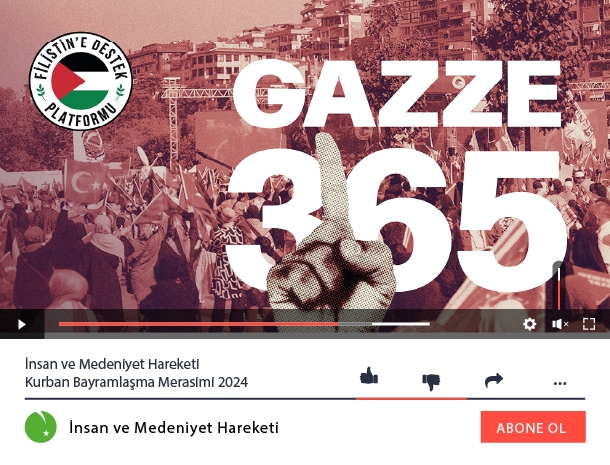 Gazze İçin Üsküdar'dayız | #Gazze365